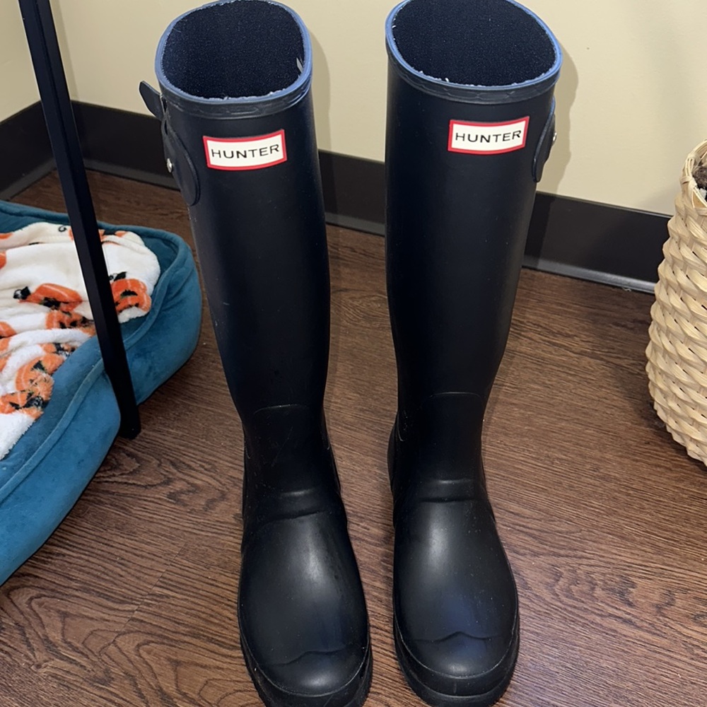 WOMEN TALL BACK ADJUSTABLE HUNTWE RAIN BOOTS